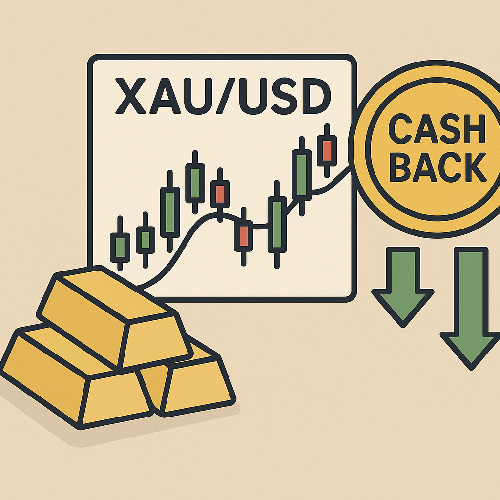 ゴールド（XAUUSD）キャッシュバック総合
