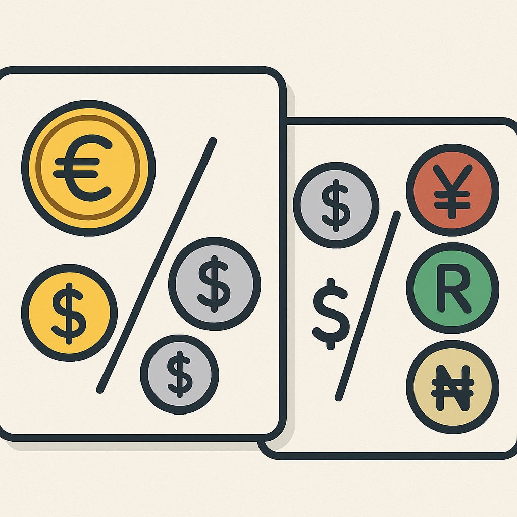 通貨ペア（メジャー・マイナー）