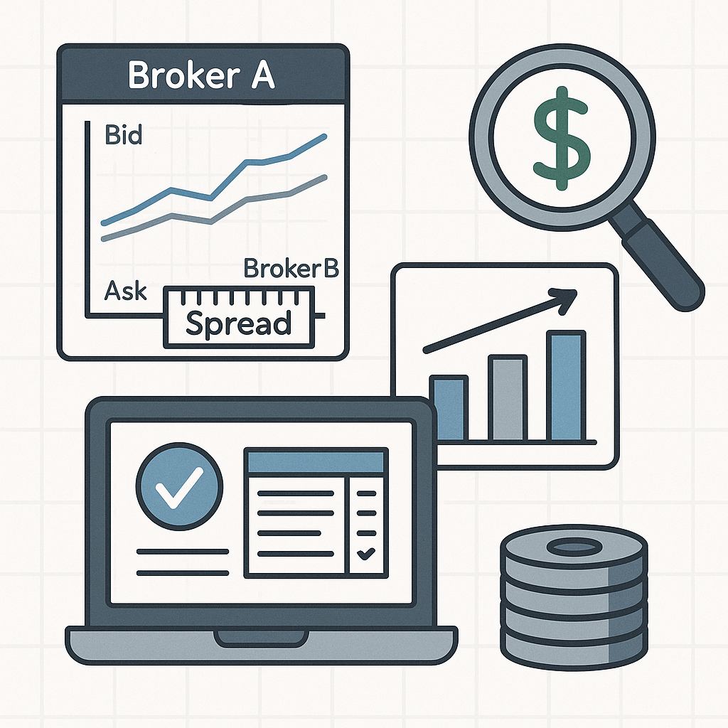 スプレッド・取引コスト自動比較ツール