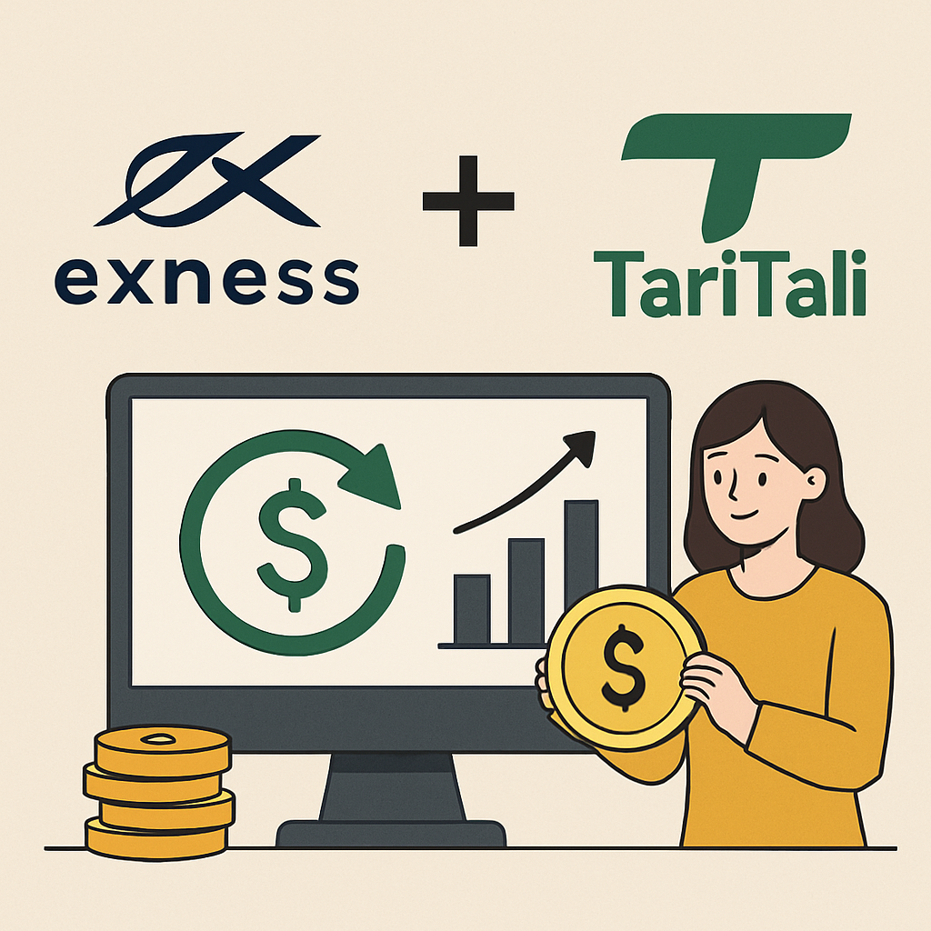 Exness＋TariTali キャッシュバック詳細・評判