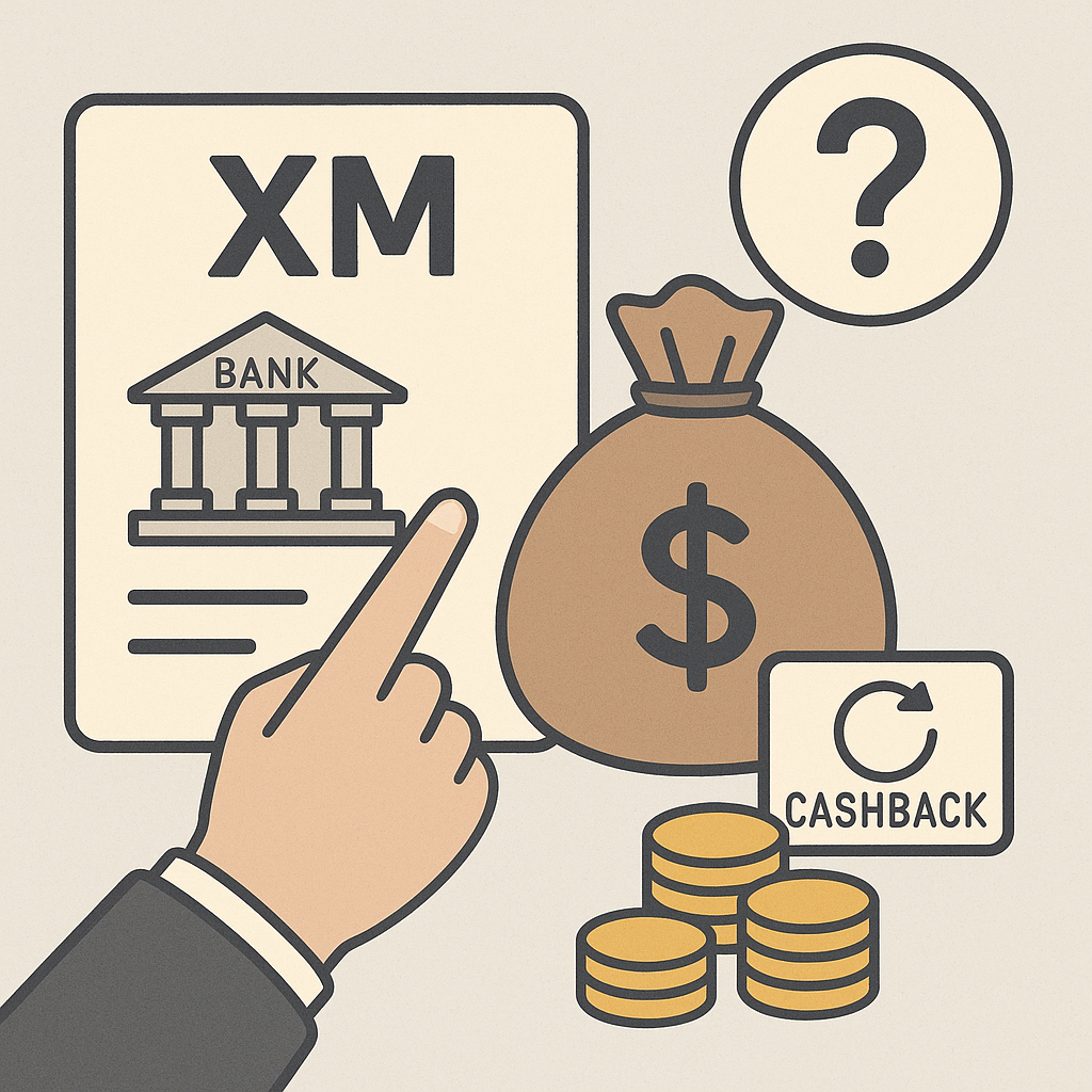既存XM口座はキャッシュバック対象にできる？