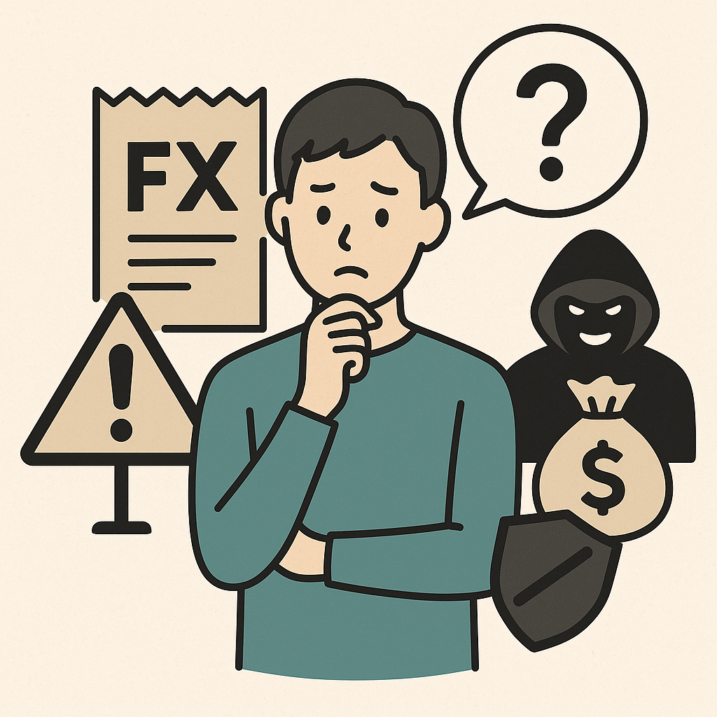 海外FXキャッシュバックのリスクと注意点｜安心して使うために知っておくこと