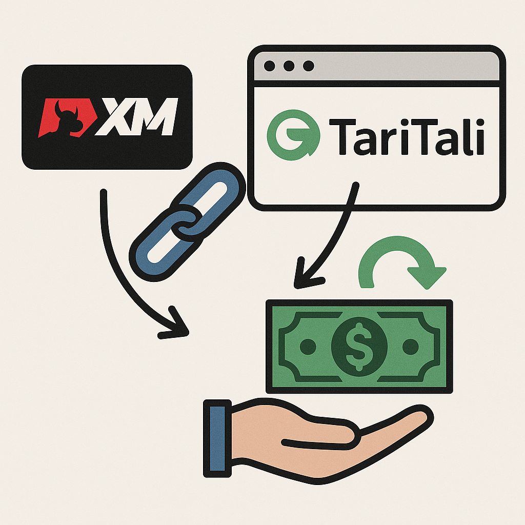 XM×タリタリ（TariTali）でキャッシュバックを受け取る手順【2026年最新版】